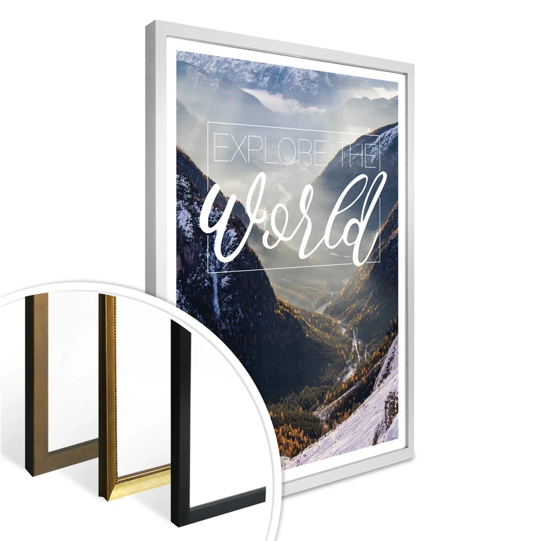 Plakat - Poznaj świat 