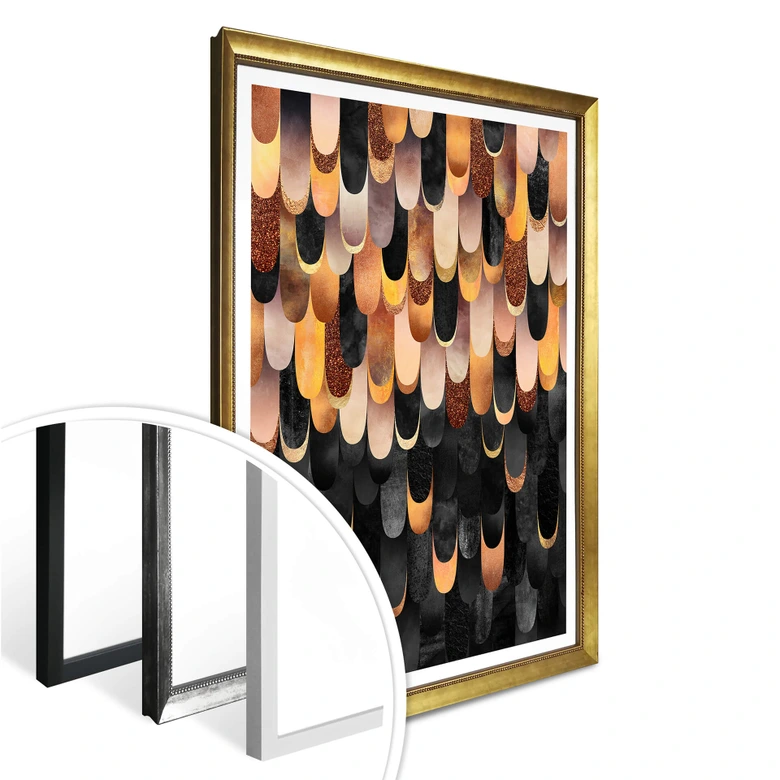 Plakat Fredriksson - Miedziane pióra 