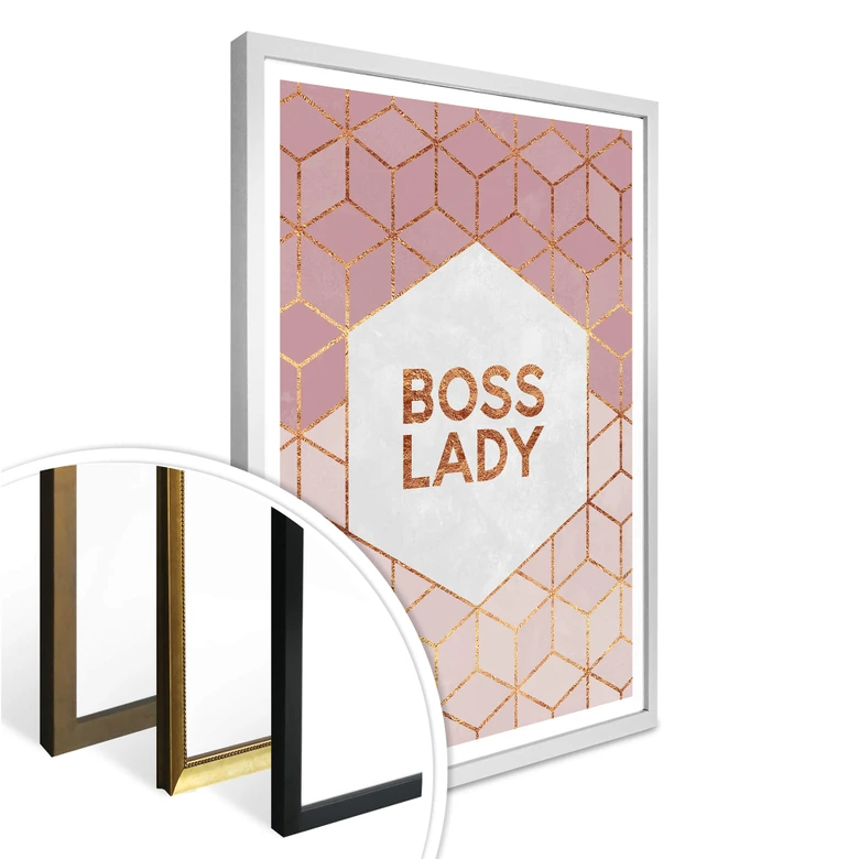 Poster Fredriksson - Boss Lady 