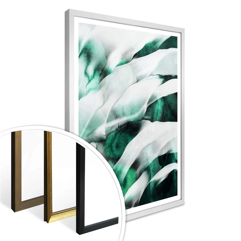 Plakat - Frederiksson - Emerald Flow 