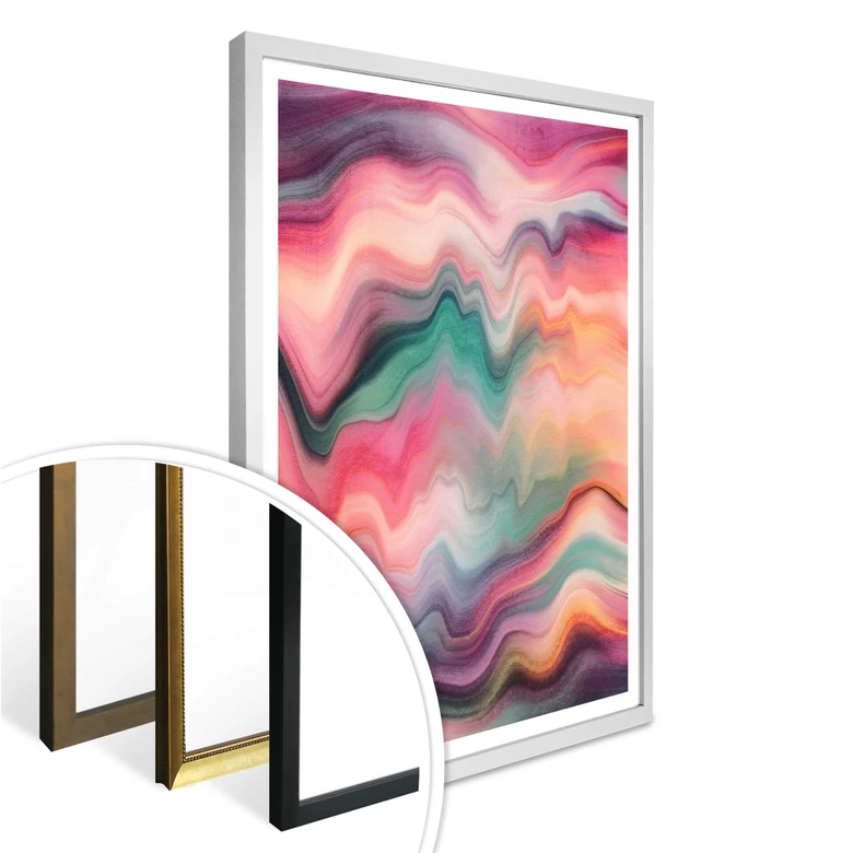 Poster Fredriksson – Regenbogen Marmor 