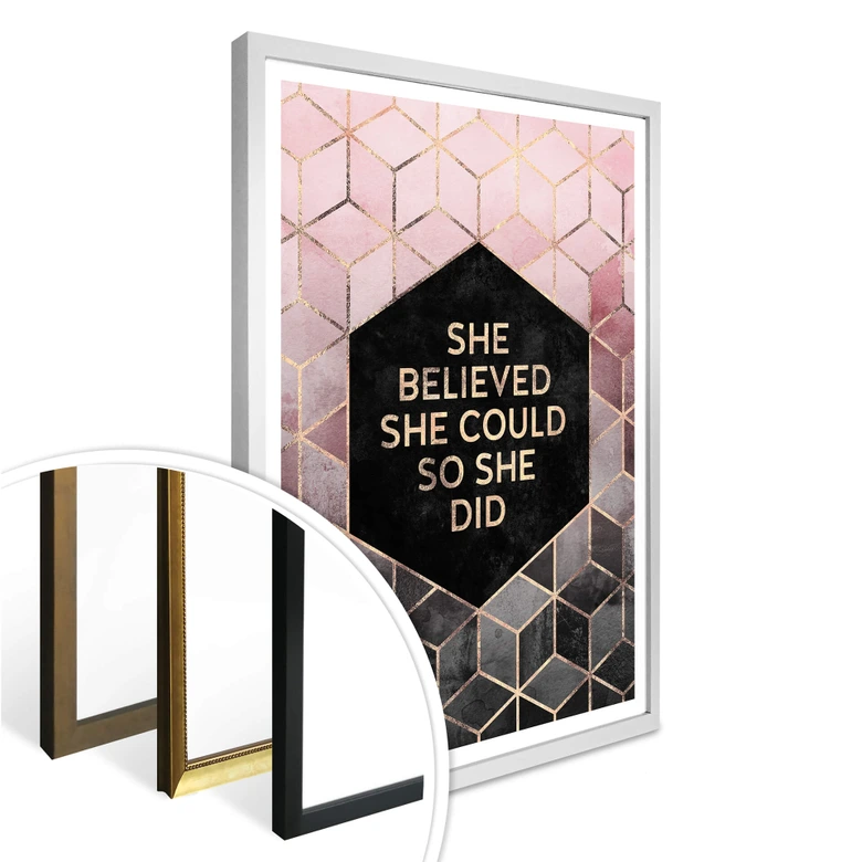 Poster Fredriksson - She Believed 