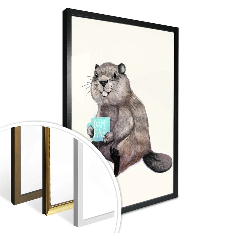 Poster Graves - Jävligt fint kaffe 