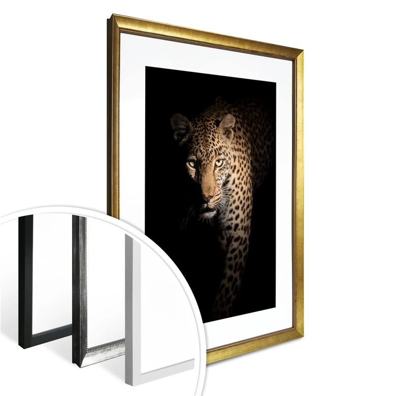 Poster Guijt - Der Leopard 