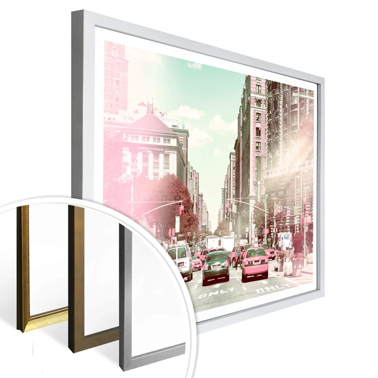 Poster Hugonnard - New York Pastell 