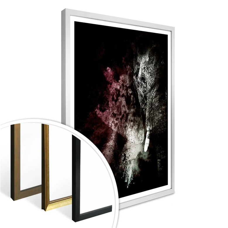 Poster Hugonnard - Wild Explosion: Elefant 02 
