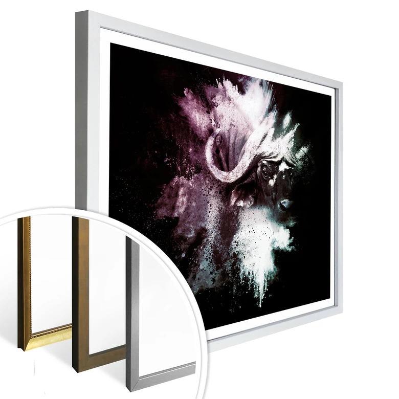 Poster Hugonnard - Wild Explosion: Wasserbüffel 