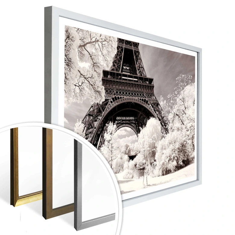 Poster Hugonnard - Winterfeeling in Paris 