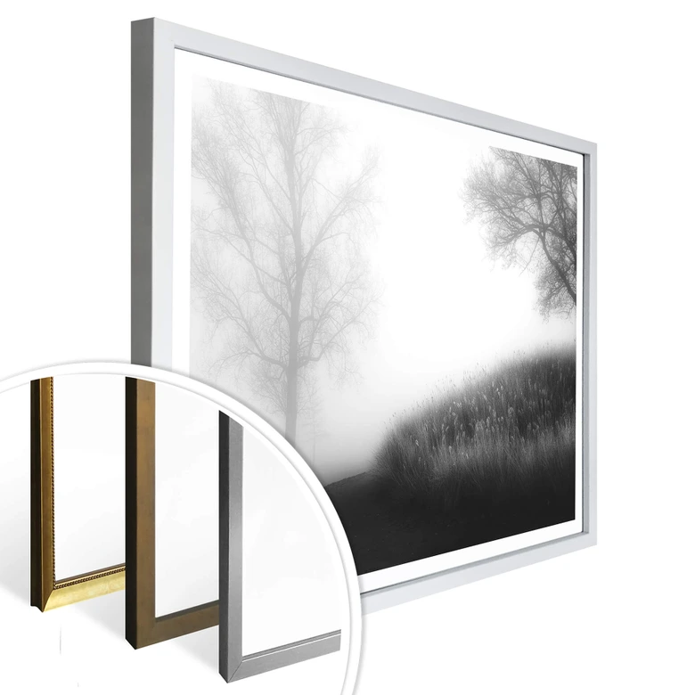 Poster Huybrighs - Nebel am Morgen 