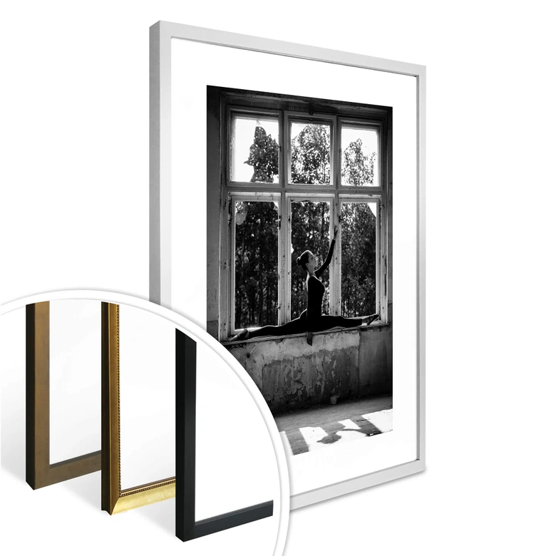 Poster Krystynek - Am Fenster 