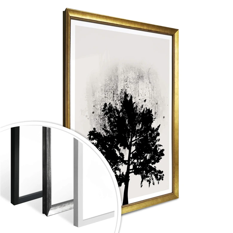 Plakat - Kubistika - Tree Study 02 