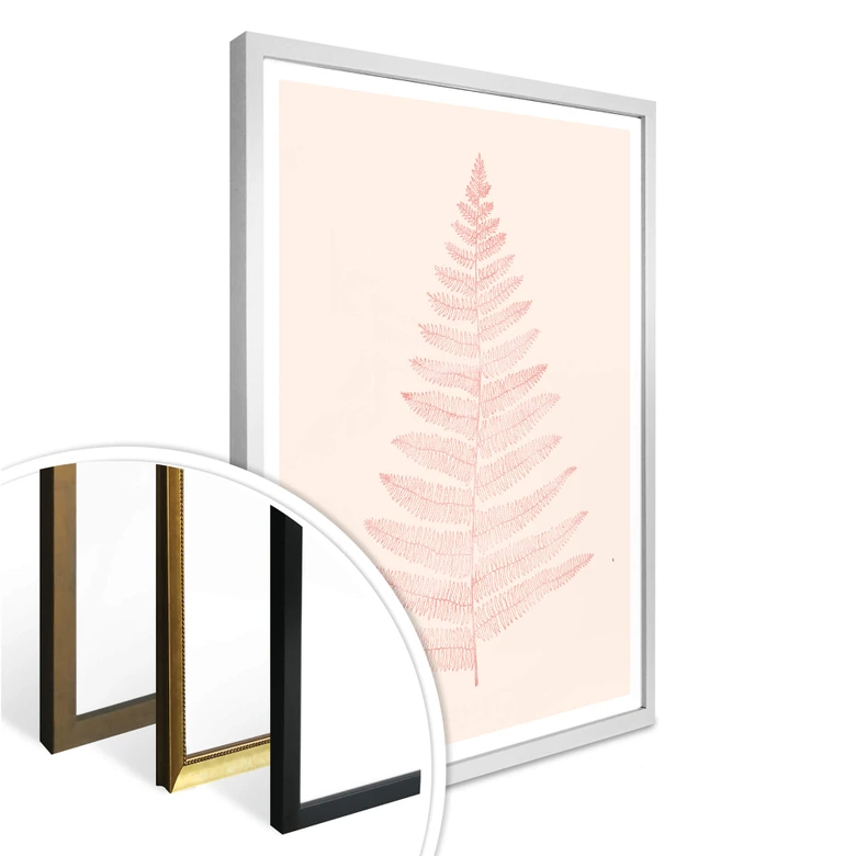 Póster Kubistika - Amor en rojo 