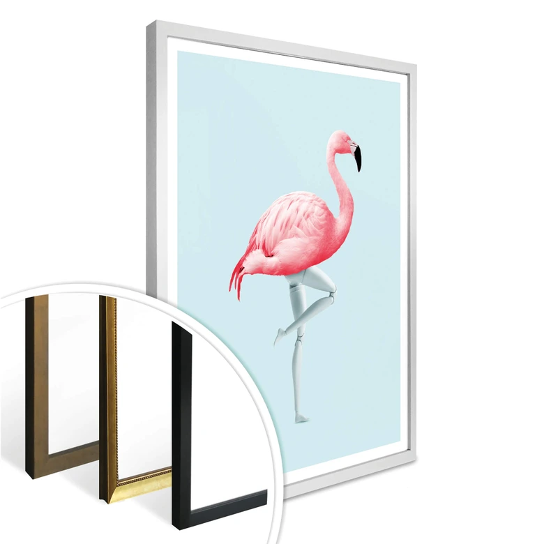 Poster Loose - Flamingo Mannequin 