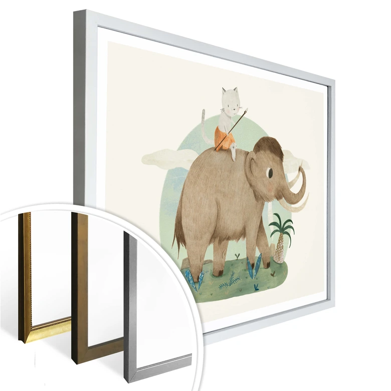 Póster Loske - En la Edad de Piedra 