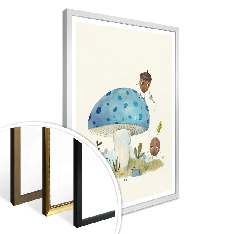 Poster Loske - Barn i naturen  