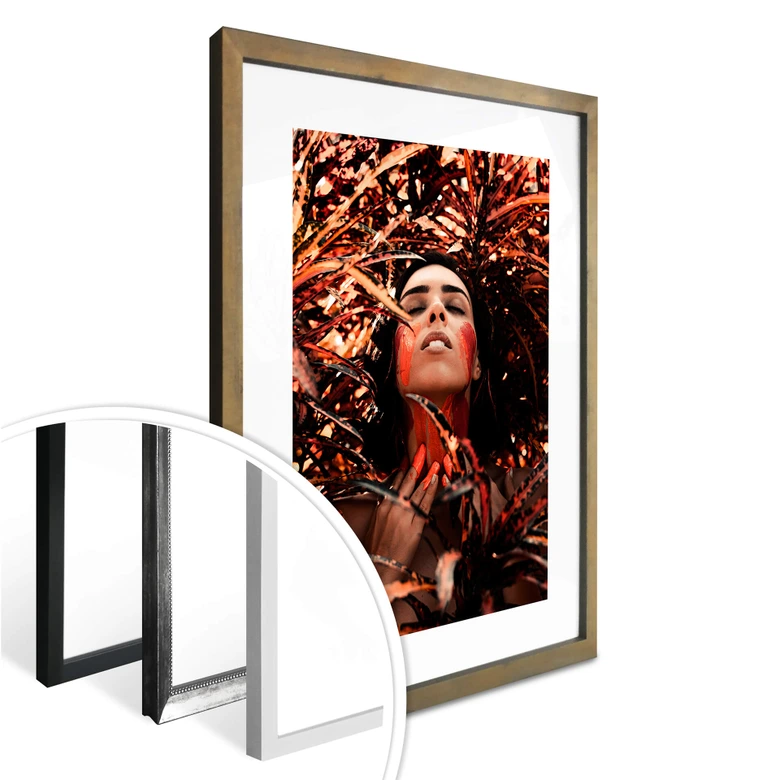 Poster Brand på huden 