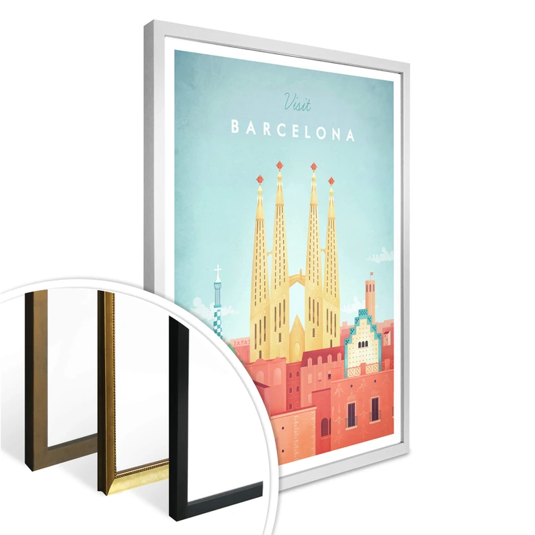 Poster Rivers - Barcelone 