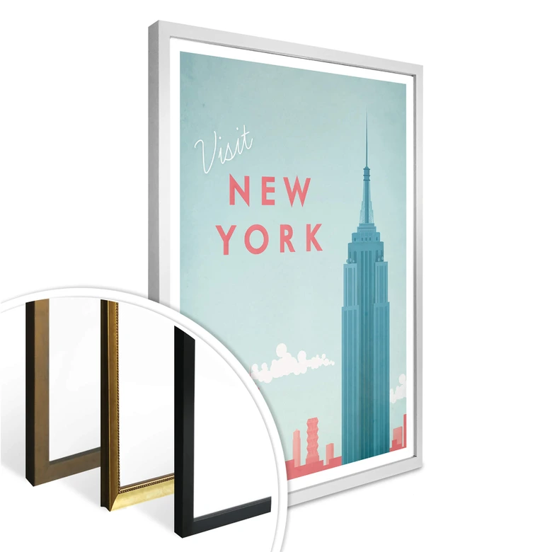 Poster Rivers - New York 