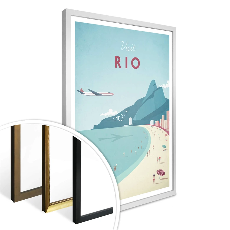 Poster Rivers - Rio de Janeiro 