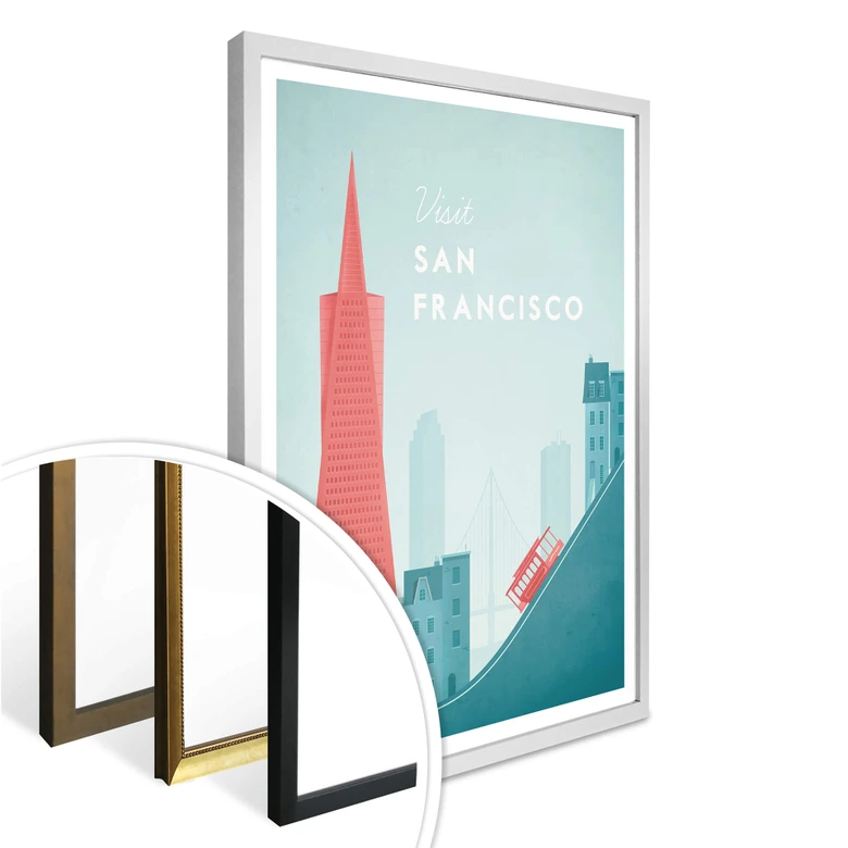 Póster Rivers - San Francisco 