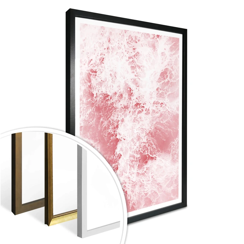 Póster Sisi & Seb - Océano rosa 