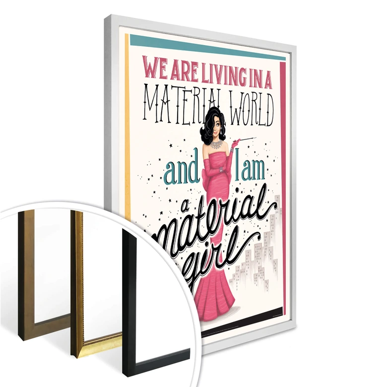 Poster Tohmé - Material Girl 