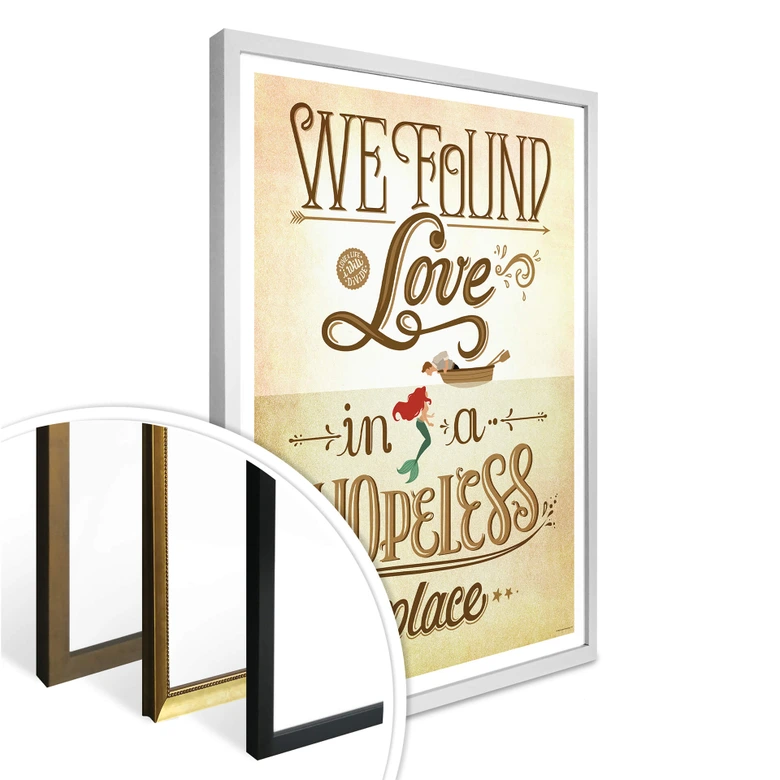 Poster Tohmé - We found Love 
