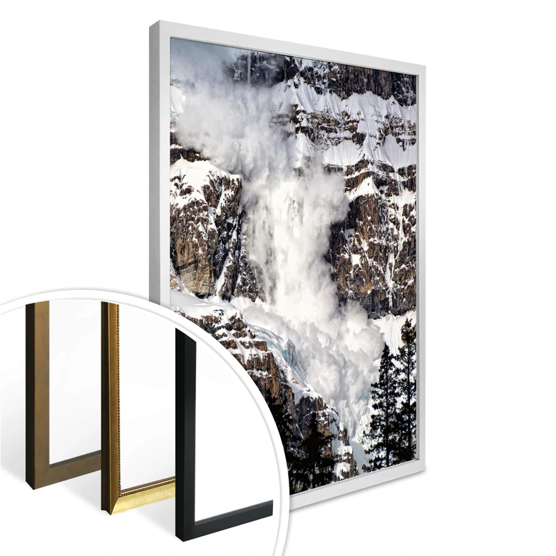 Póster Turgeon - La avalancha 