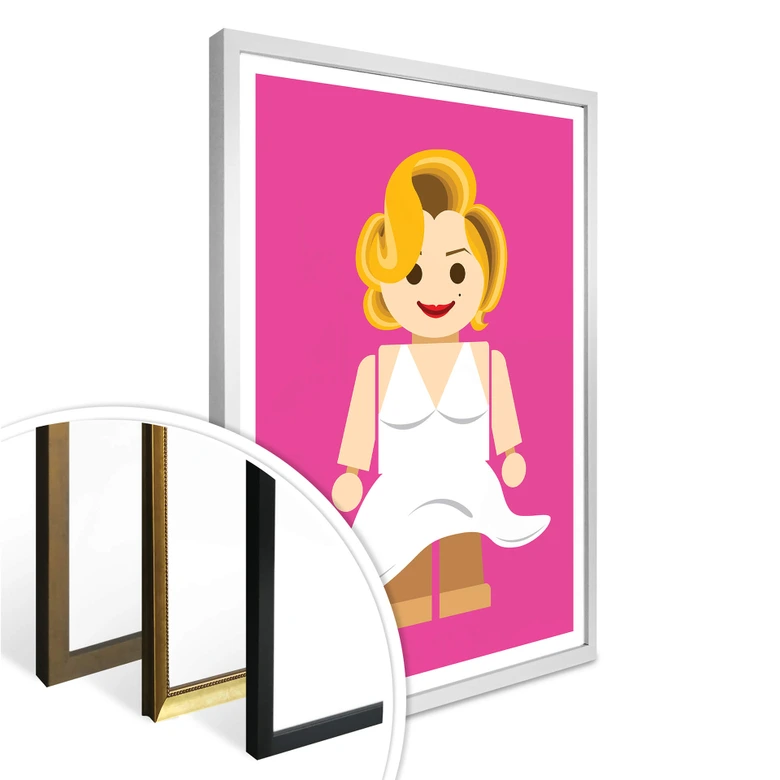 Poster Gomes - Marilyn Monroe Spielzeug 