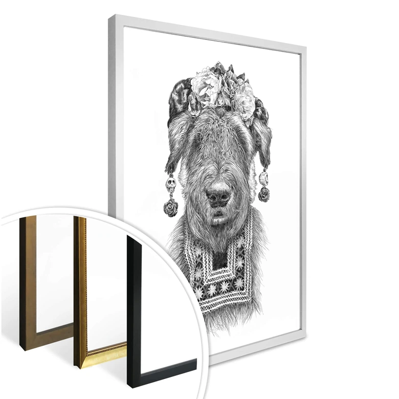 Póster Kools - Suusi Kahlo 