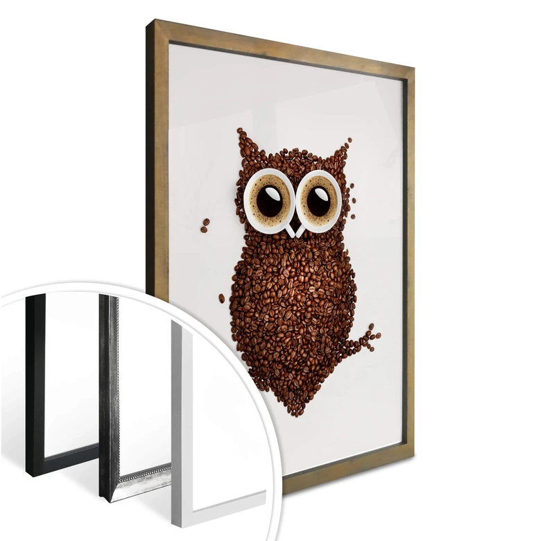 Poster Kaffeeeule 