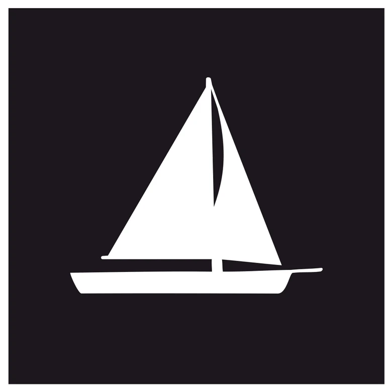 Wandtattoo Fliesendeko Boot 