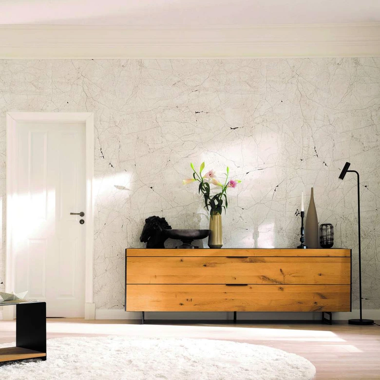 Papier peint effet pierre beige Papier peint photo pour salon chambre 2.70 x 2.12 cm 