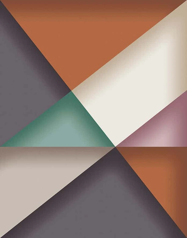Wall Mural 3D Optic Graphic Modern in Anthracite 