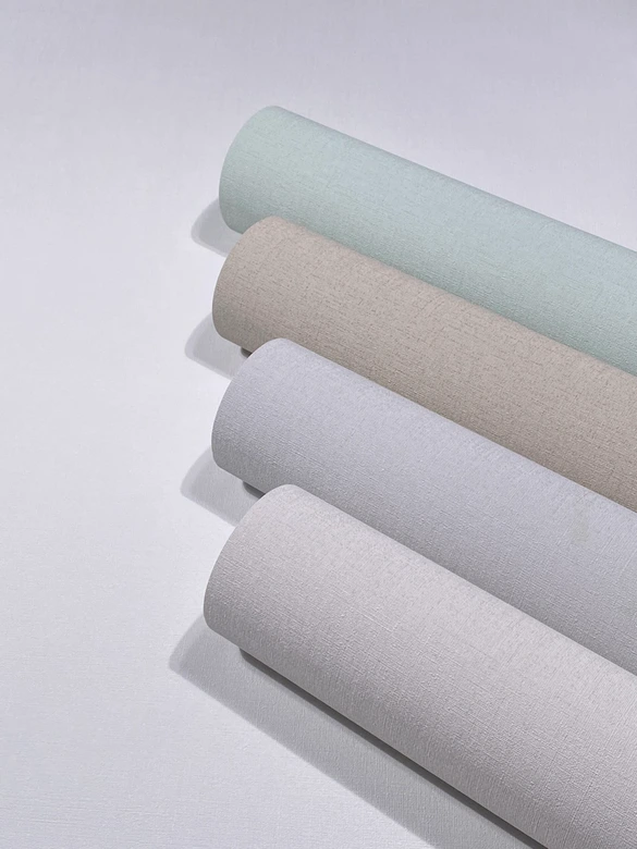 Vliestapete Braun Textiloptik für Wohnzimmer Schlafzimmer Büro marburg Tapete 