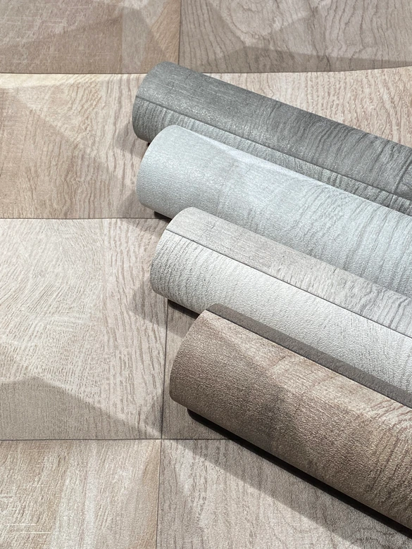 non-woven tapet grå træoptik til stue soveværelse kontor marburg tapet 