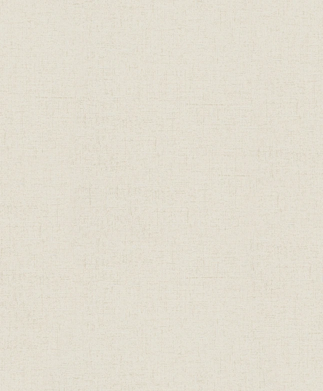 Non-woven tapet med en något glänsande beige slät struktur 