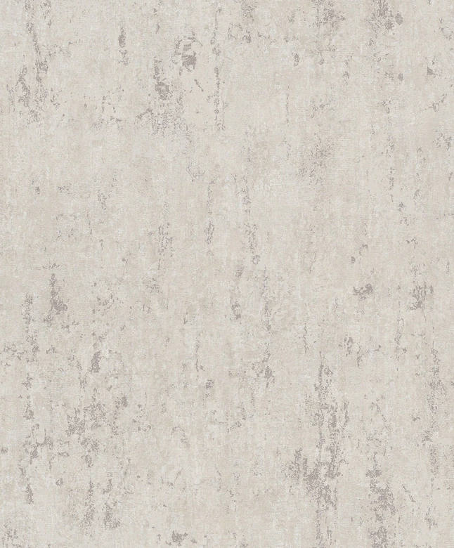 Papel pintado no tejido con aspecto de hormigón beige brillante 