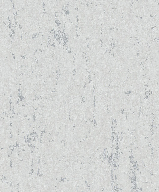 Non-woven tapet med skinnende grå betonlook 