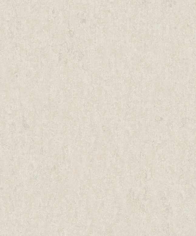 Papel pintado no tejido con aspecto de hormigón beige brillante 
