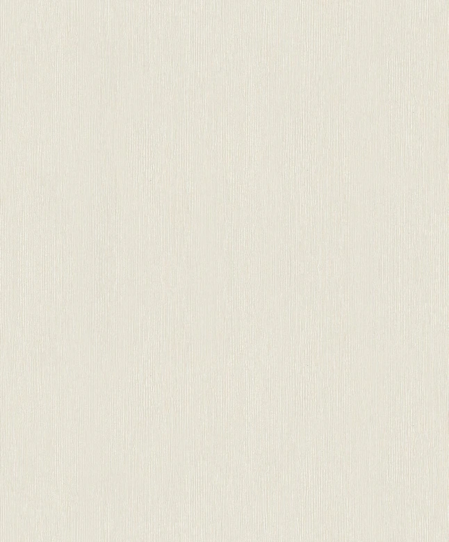 Non-woven tapet i textilutseende med strukturerad yta beige slät 