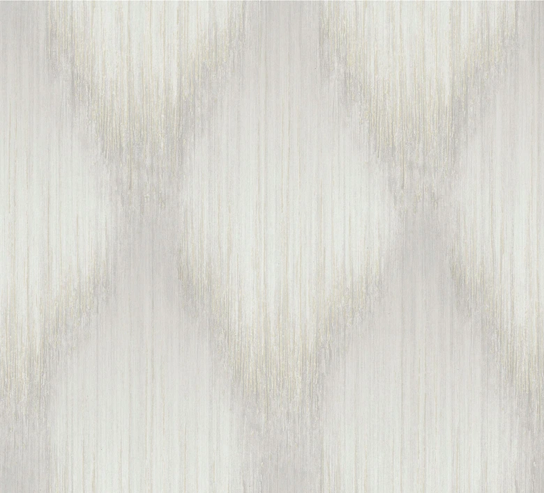 Non-woven wallpaper stripes, rhombus stripes modern in beige  