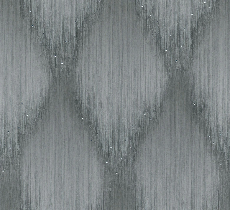 Vliestapete Strass Streifen Modern in Grau - Papis Loveday  