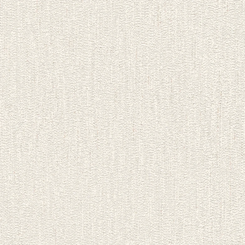 Papier peint structuré Blanc crème - papier peint intissé A.S. Création 