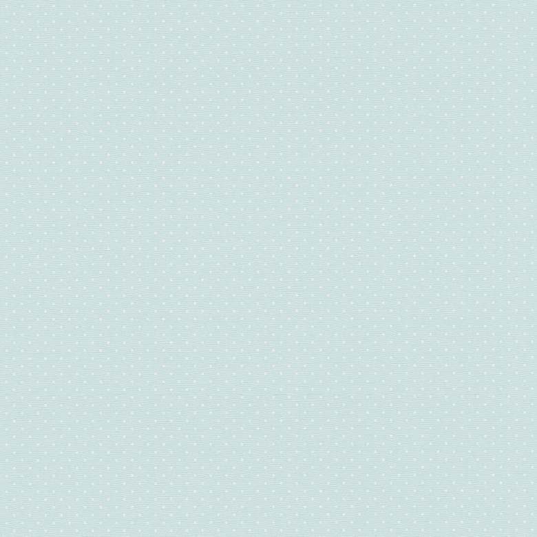 Papier peint à pois bleu blanc - papier peint intissé maison de campagne A.S. Création - mat légèrement structuré 