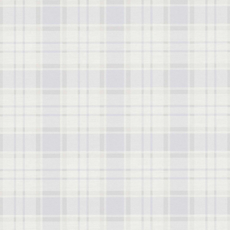 Papel pintado a cuadros rosa blanco - papel pintado no tejido de estilo rústico A.S. Création - mate y ligeramente texturado 