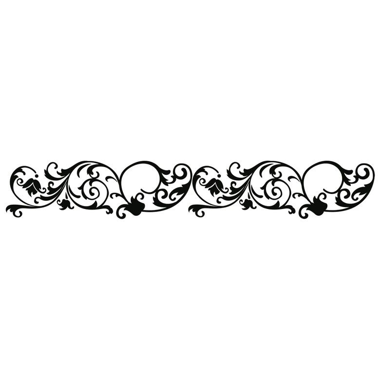 Rose Border Wall sticker 