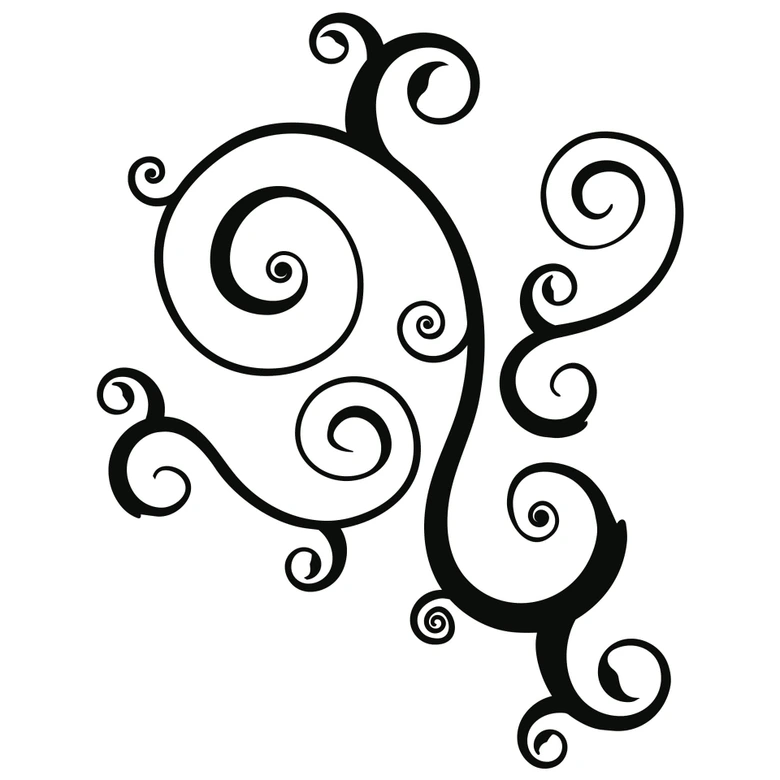 Ornament 4 Wall sticker 