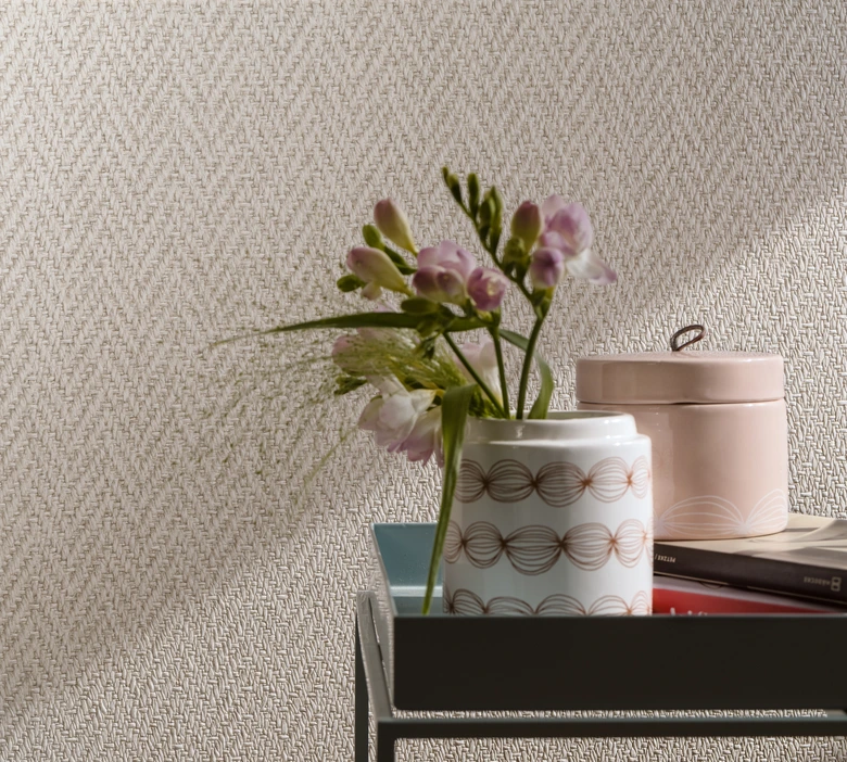 Tekstureret, ikke-vævet tapet Loft Superior i brun, beige 