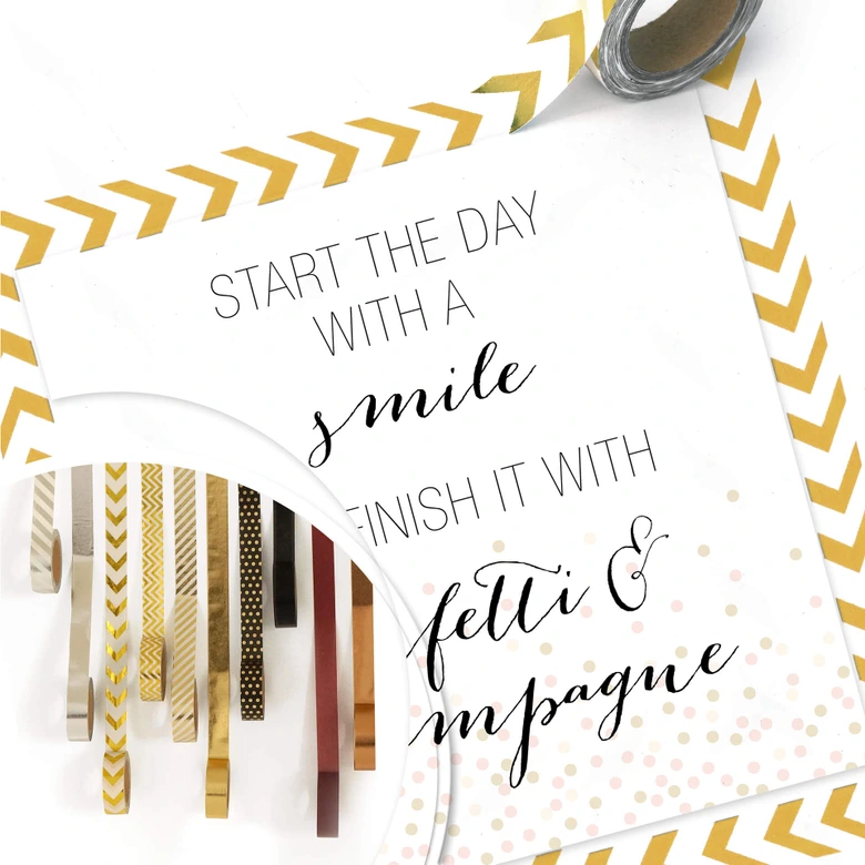 Poster Confetti & Cream - Start the day with a smile 